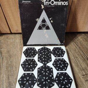 vintage Tri-Ominos game complete